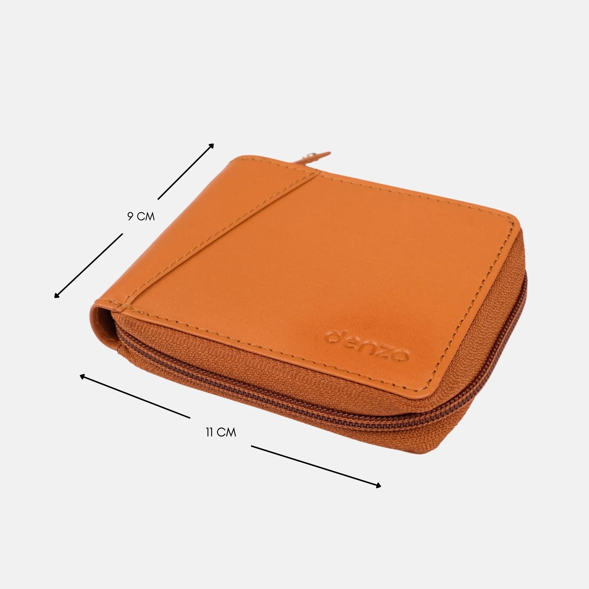 Secure Zip Wallet Tan