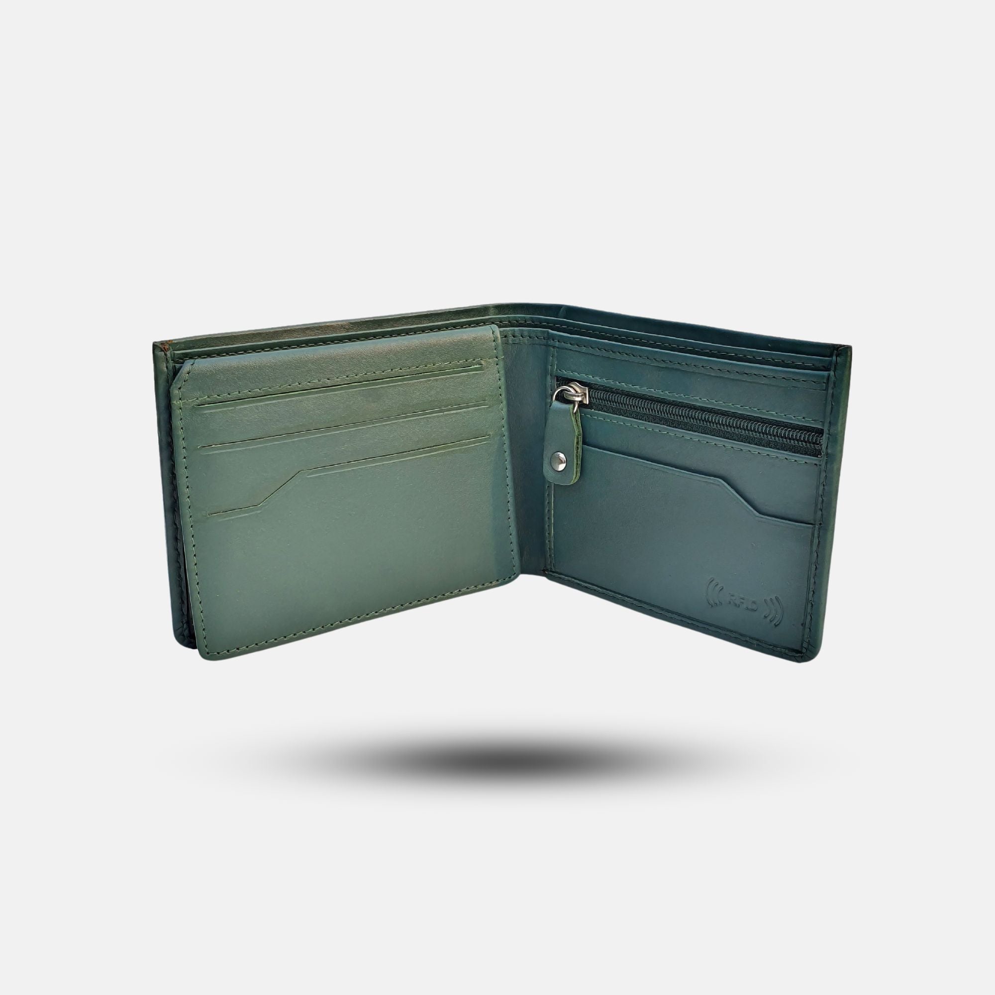 SoloClassic Green Wallet