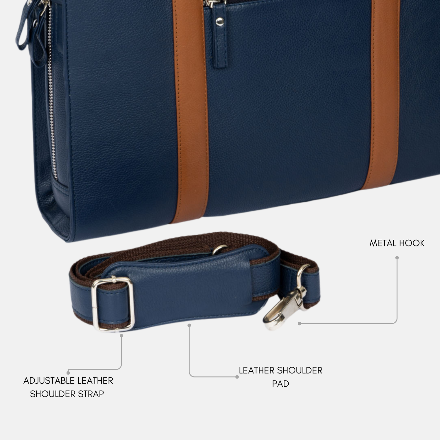 Urban Elite Leather Laptop Bag