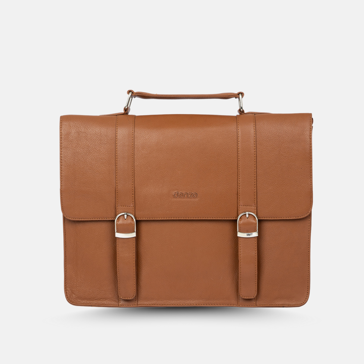 Regal Elegance Leather Laptop Bag