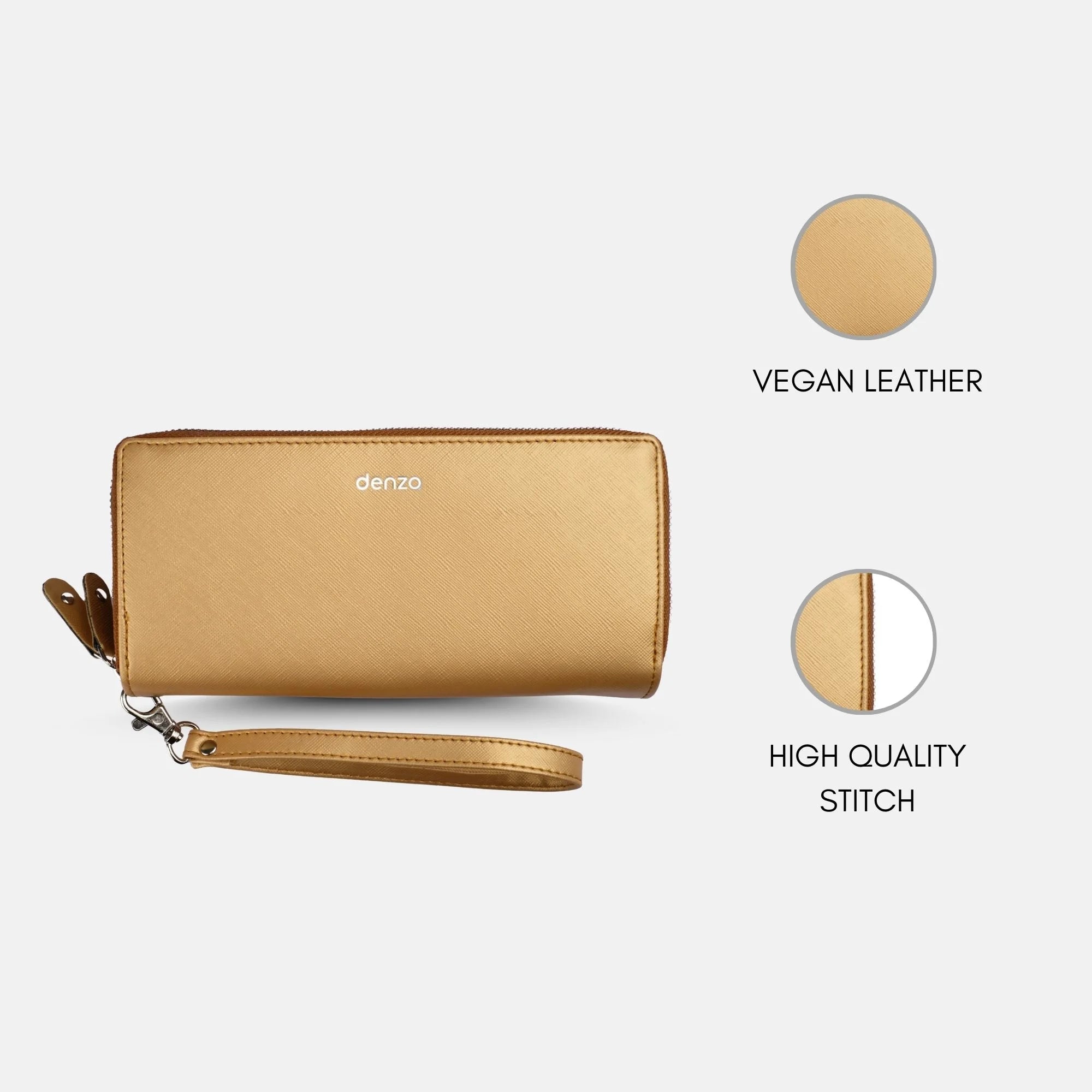 Luxe Golden Clutch