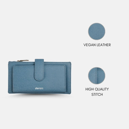 Bliss  Clutch Sky Blue