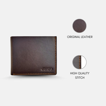 SoloClassic Brown Leather Wallet