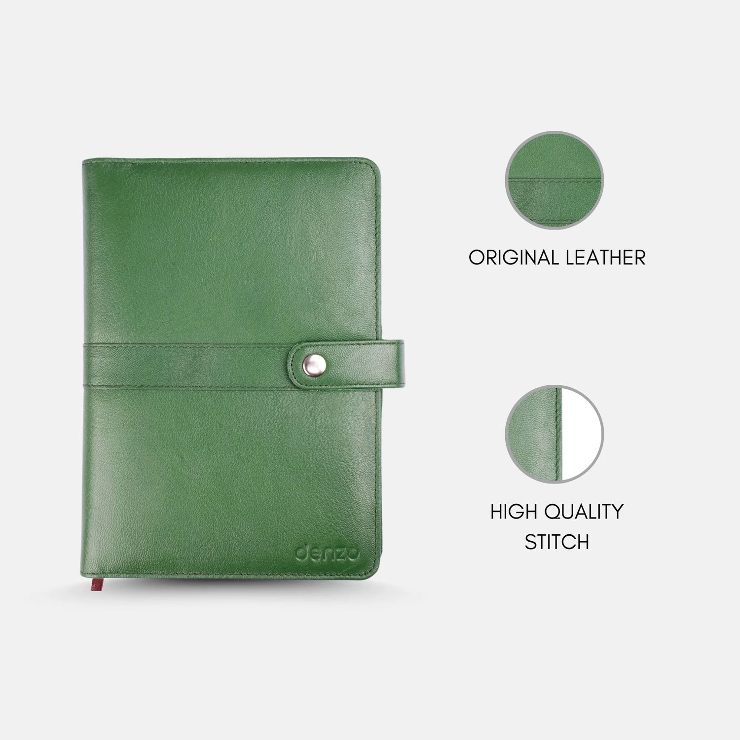 Green Leather Journal