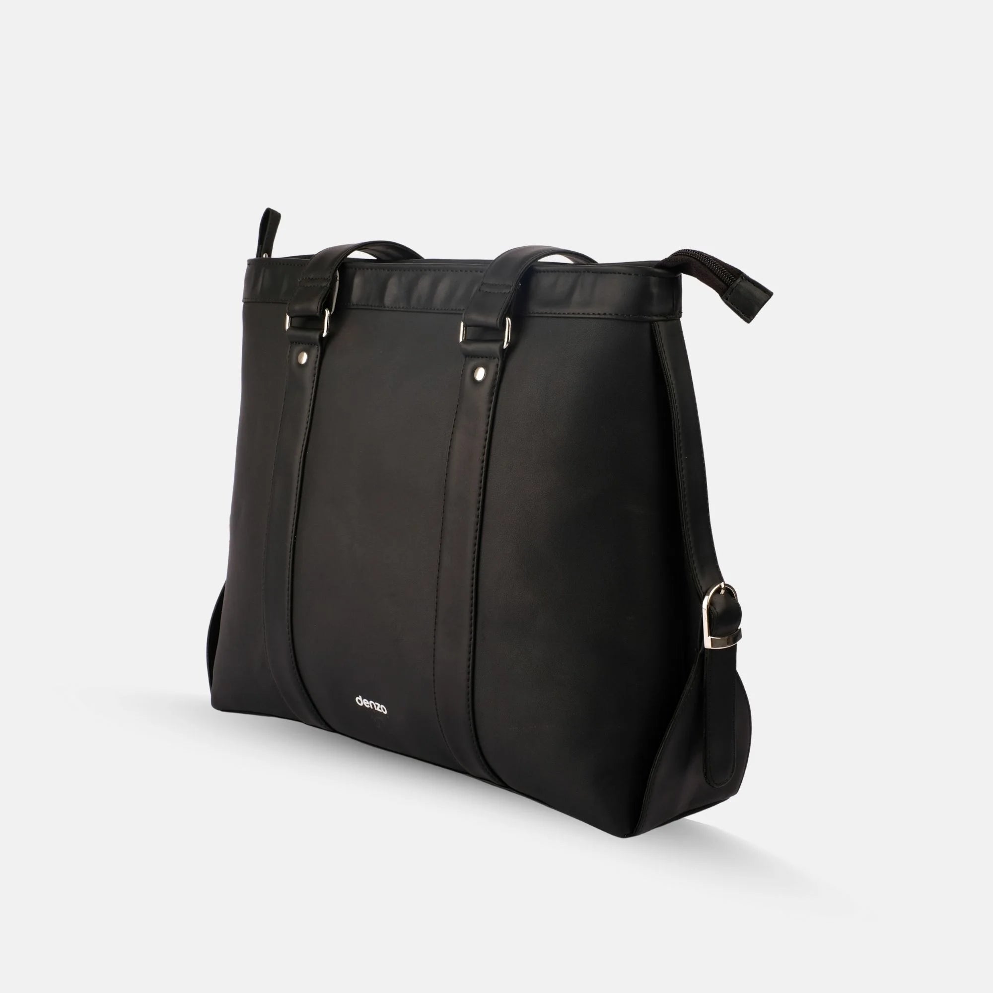 LadyBoss Black Office Tote Bag