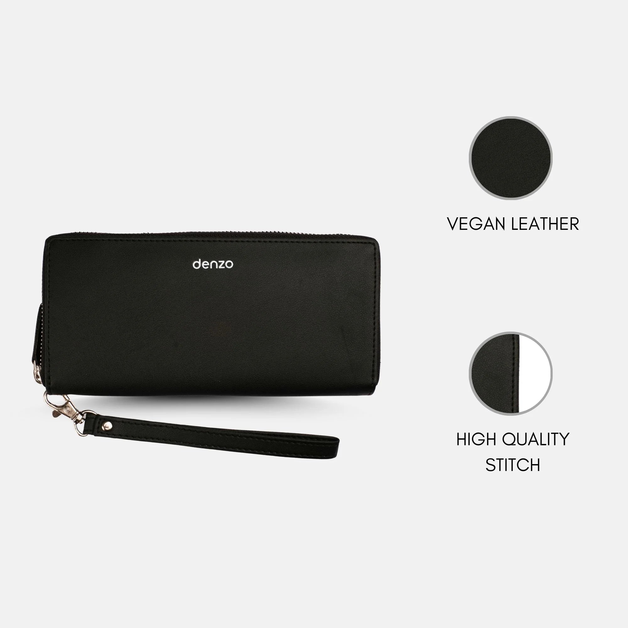 Femme Black Clutch