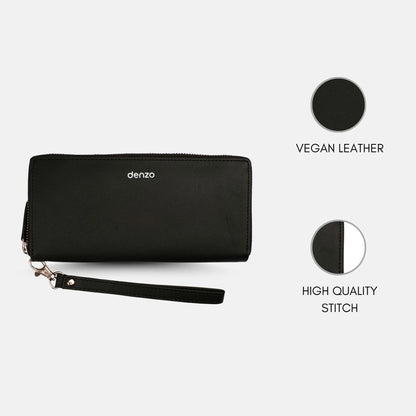 Femme Black Clutch