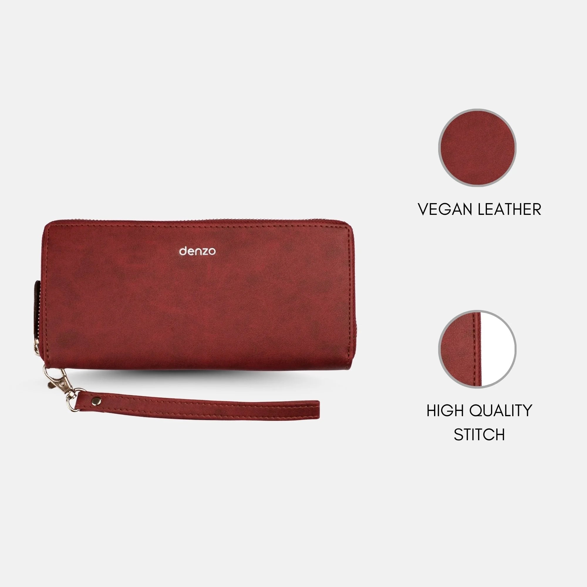 Femme Cherry Red Clutch