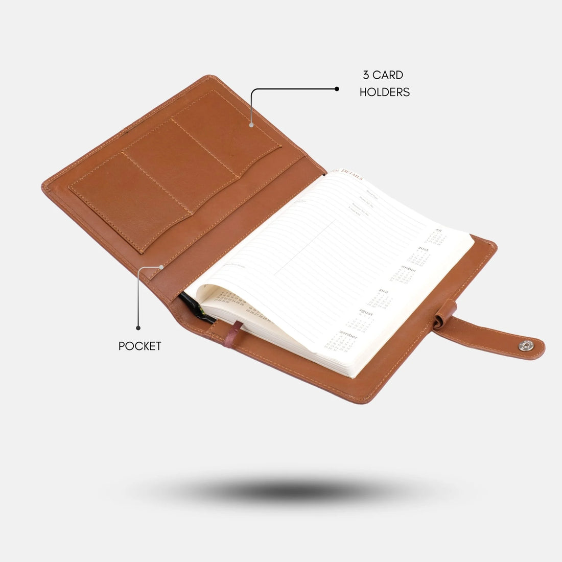 Tan Leather Journal