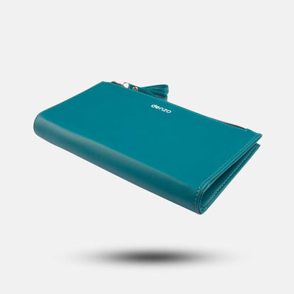 Zaraah Teal Blue Clutch