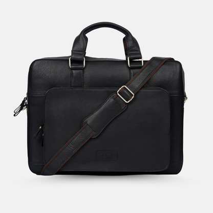 Urban Executive Leather Laptop Bag