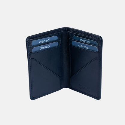 Crowned Leather Card Holder