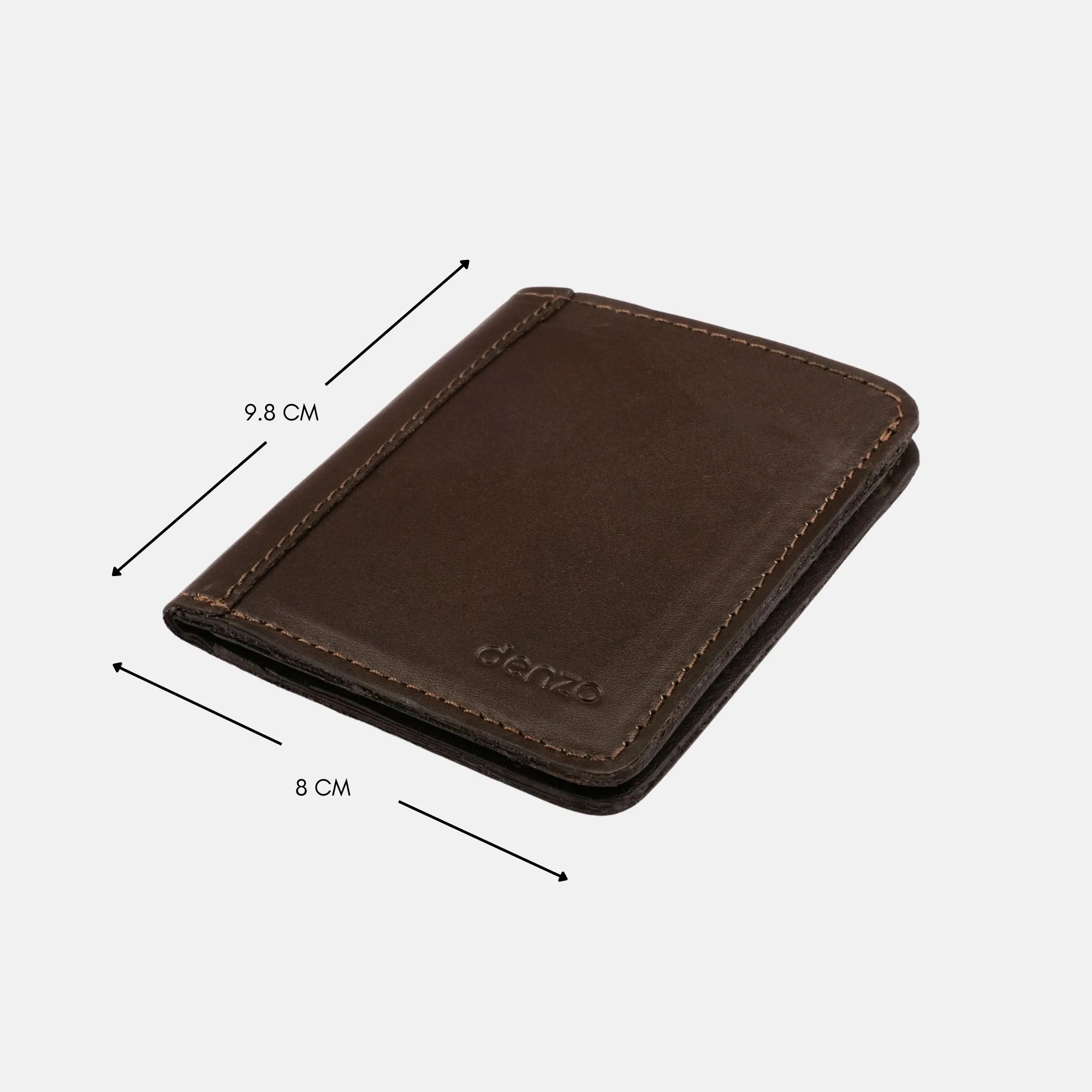 Signature Bifold Card Organizer Chocolates Brown