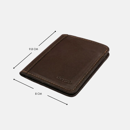 Signature Bifold Card Organizer Chocolates Brown