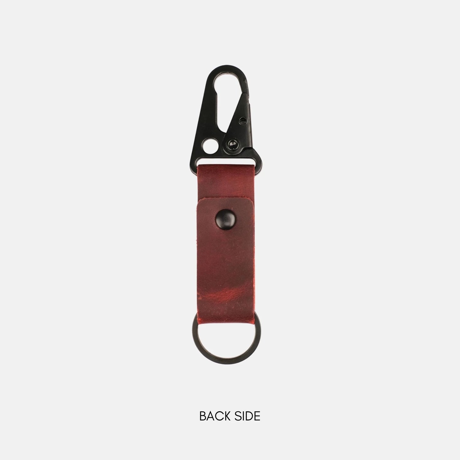 CruiserClip Leather Key Chain - Red