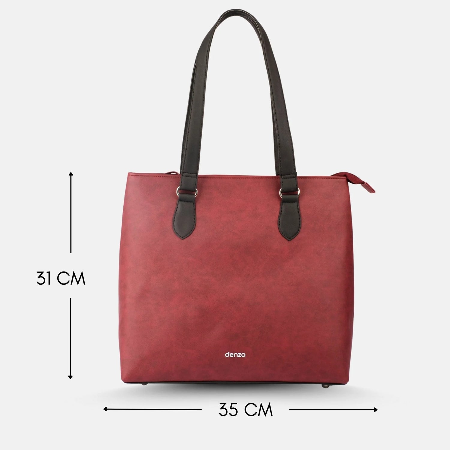 Ladylike Tote Bag (Black &amp; Red)