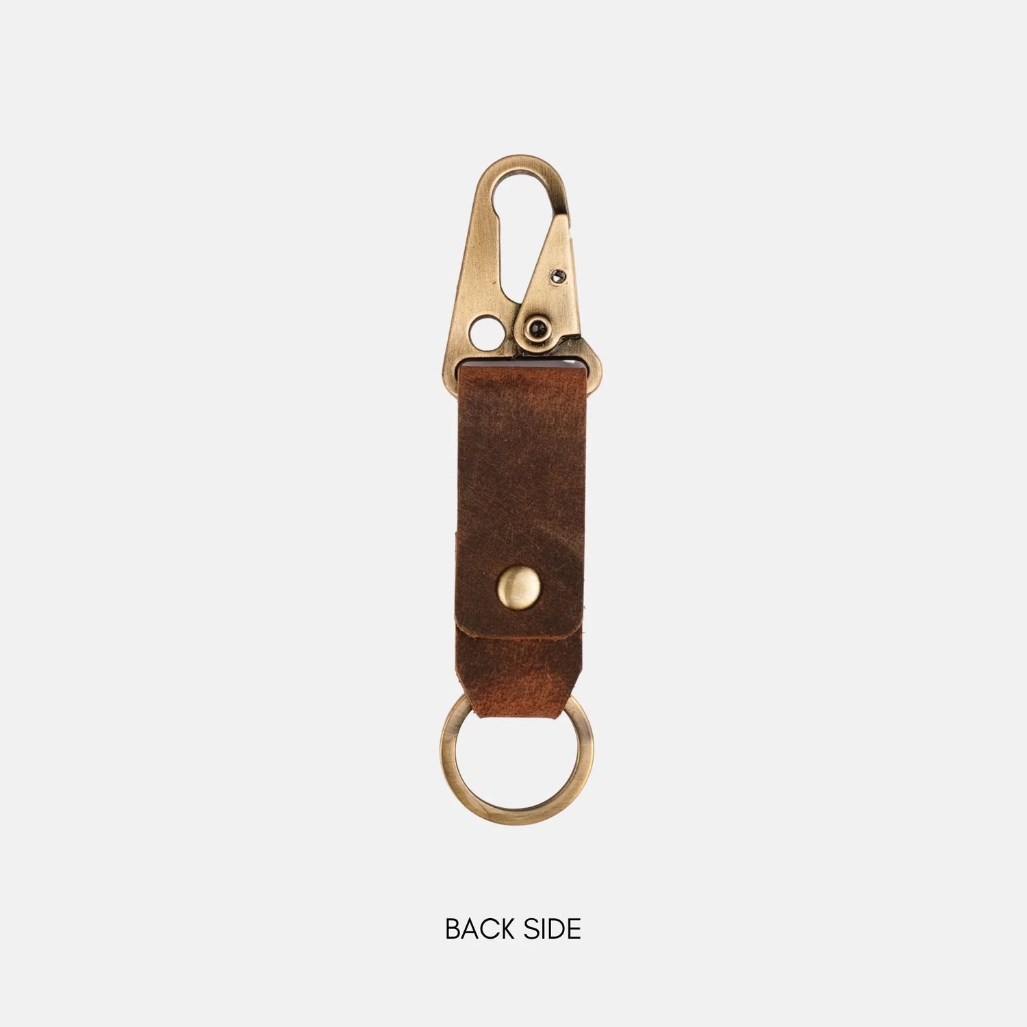 BikeBolt Leather Key Chain - Brown