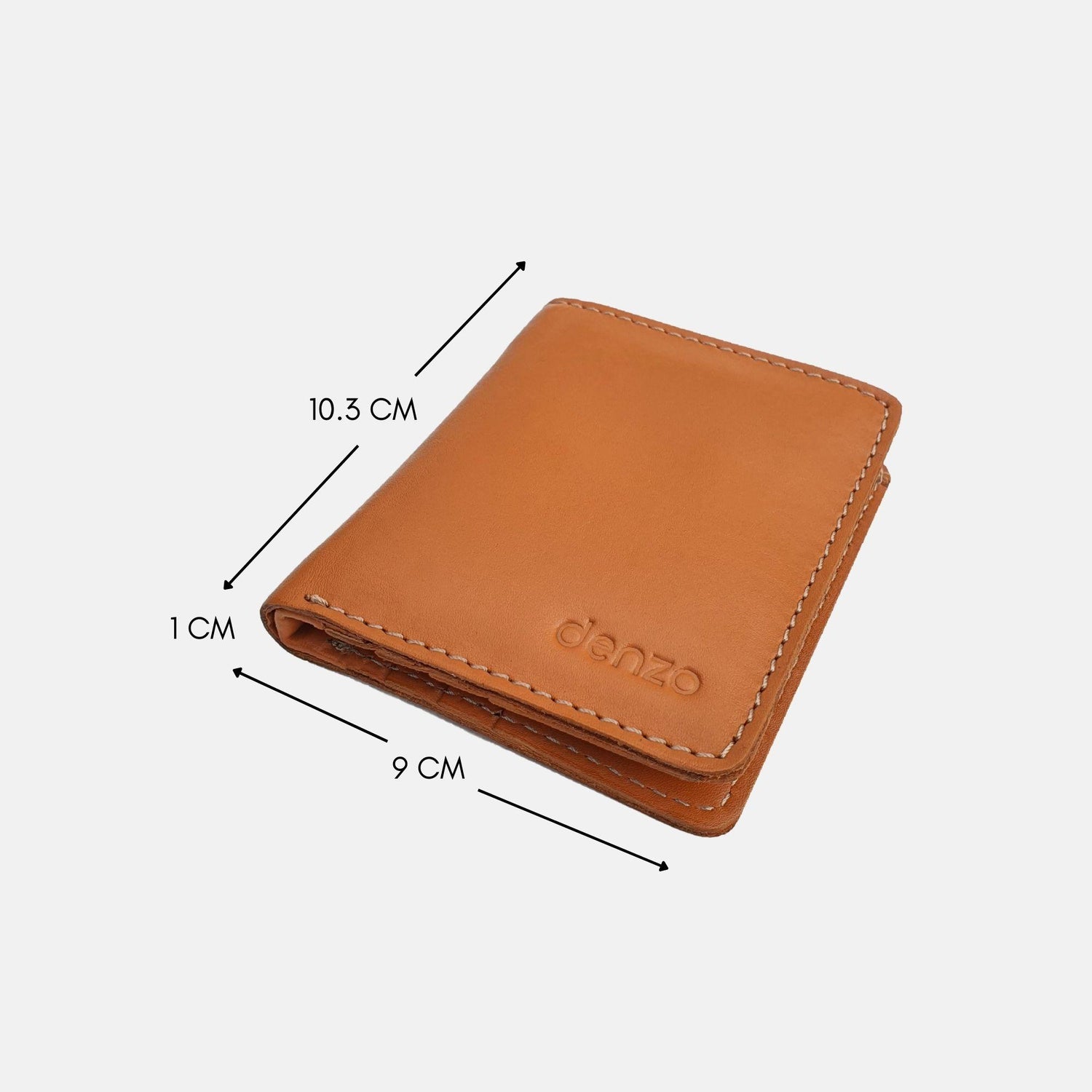 Timeless Tan Bi-Fold Leather Wallet