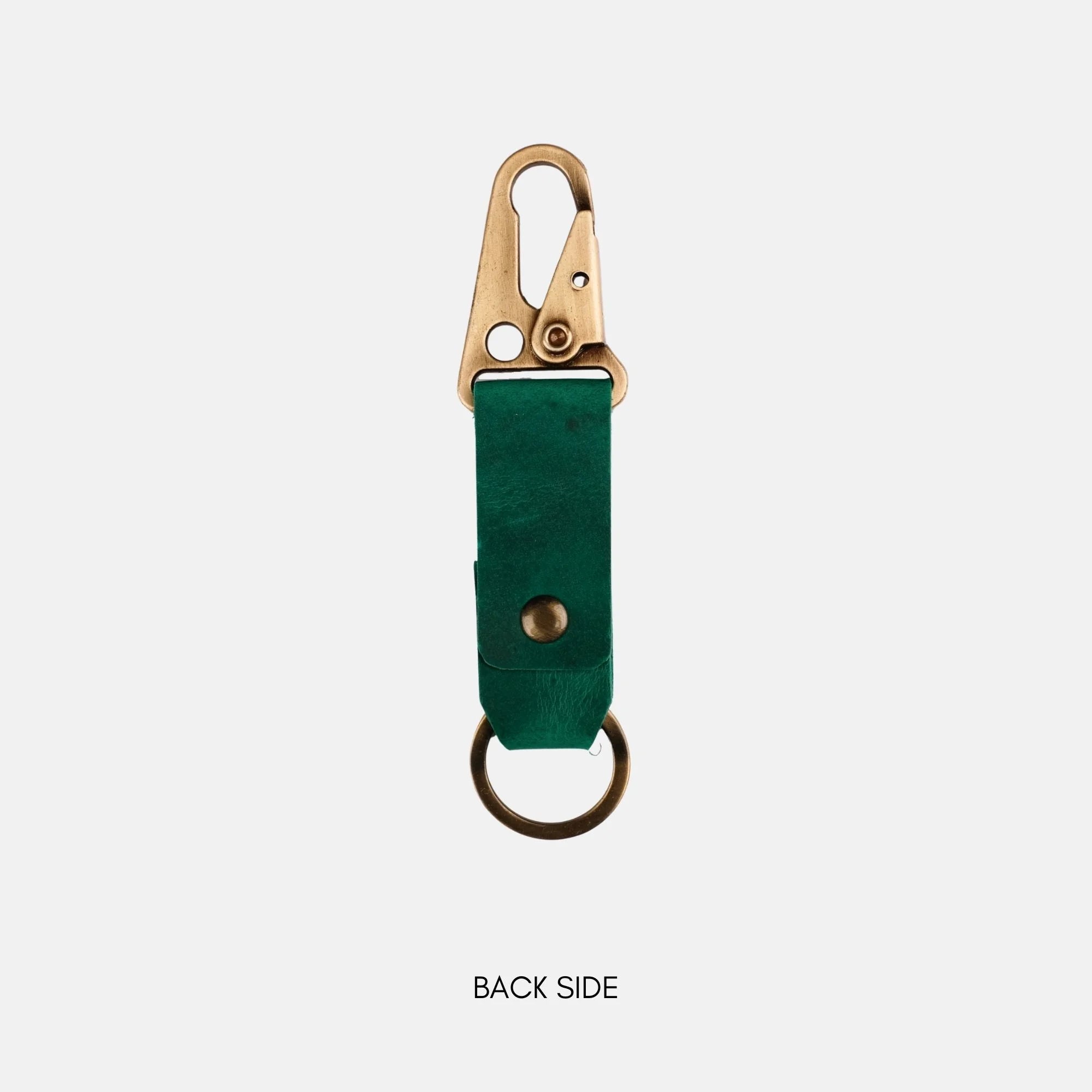 BikeBolt Leather Key Chain - Green