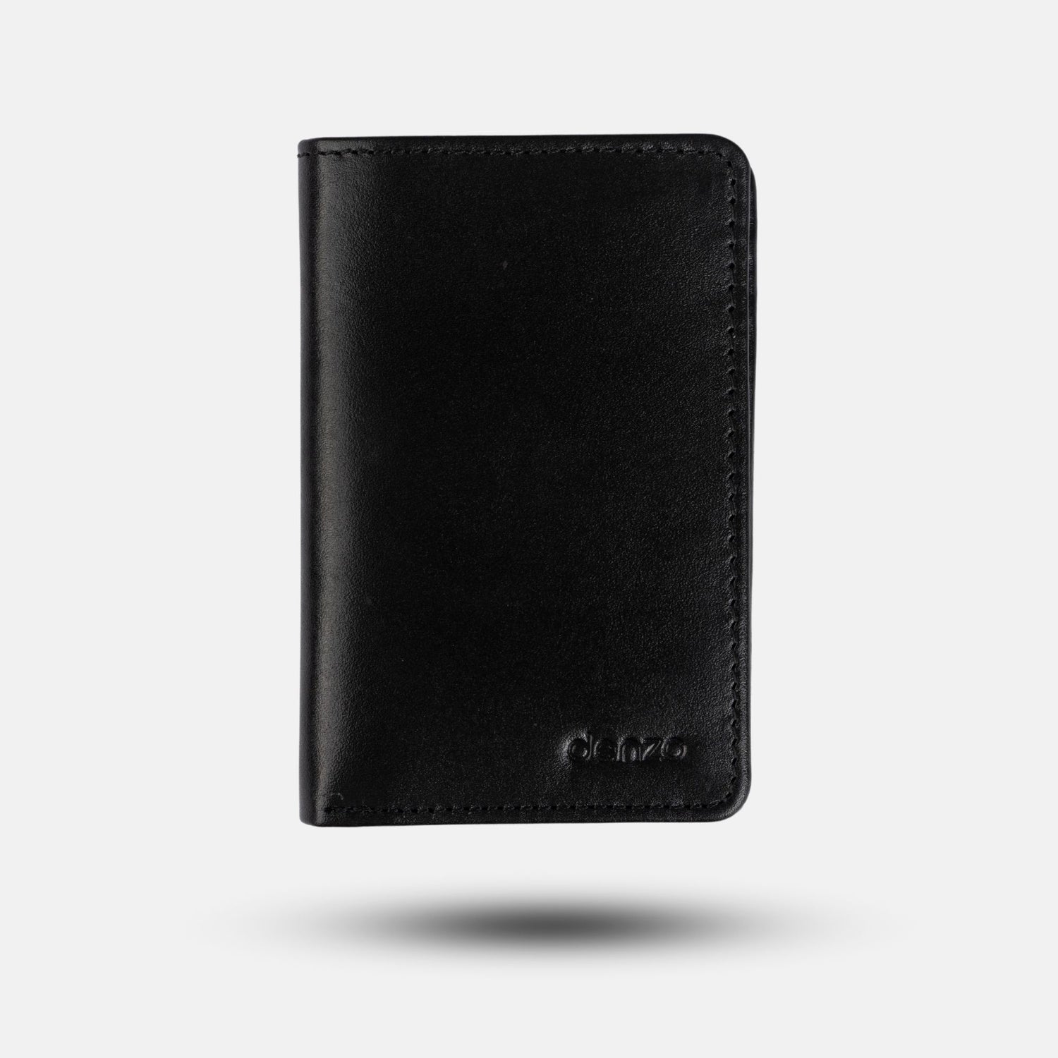 Crowned Leather Card Holder