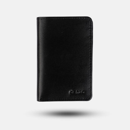 Crowned Leather Card Holder