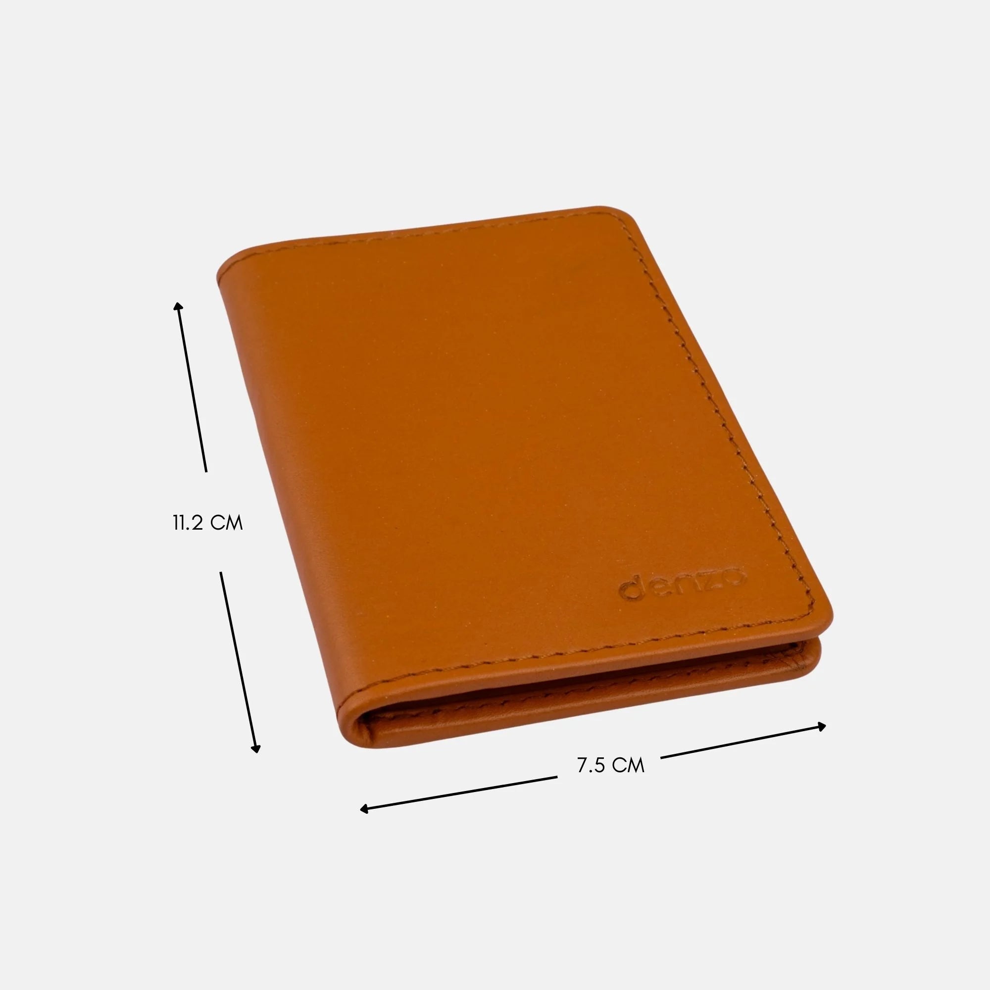 Royal Craft Leather Card Holder Tan