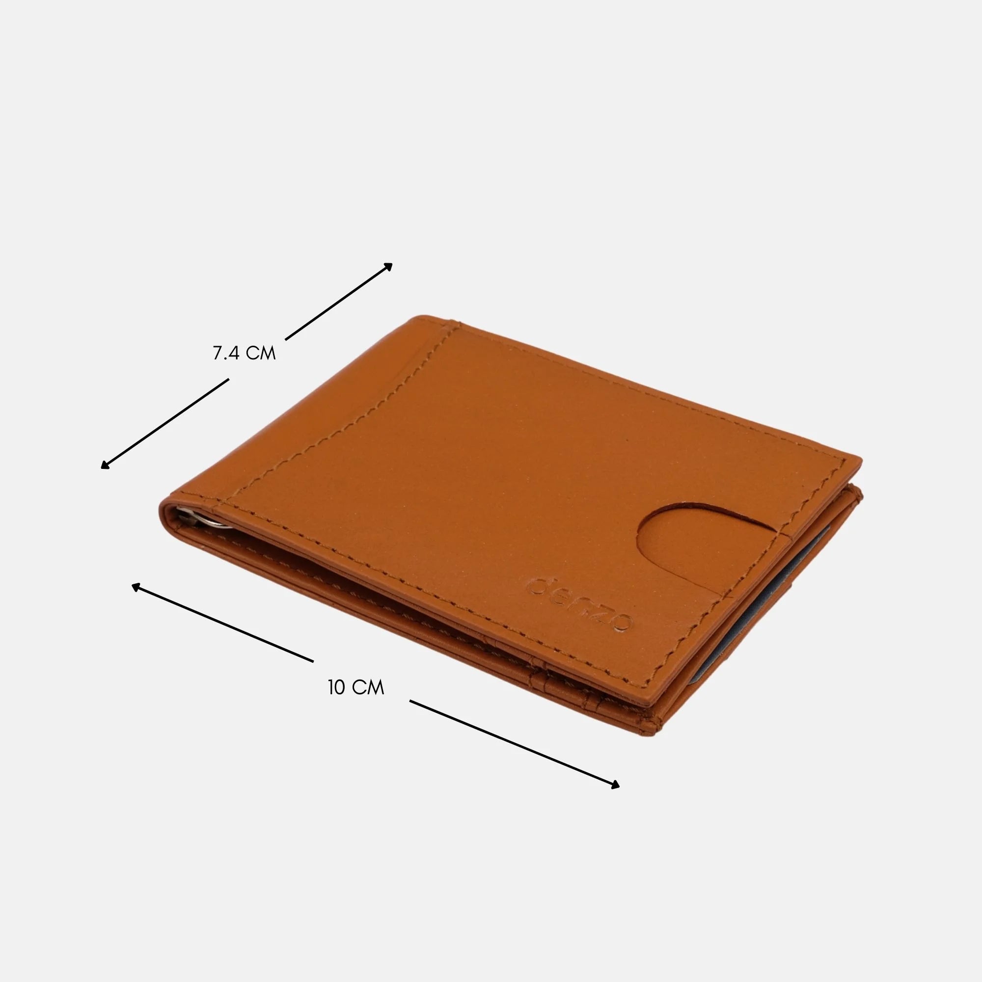 Minimalist Money Clip Cardholder Tan