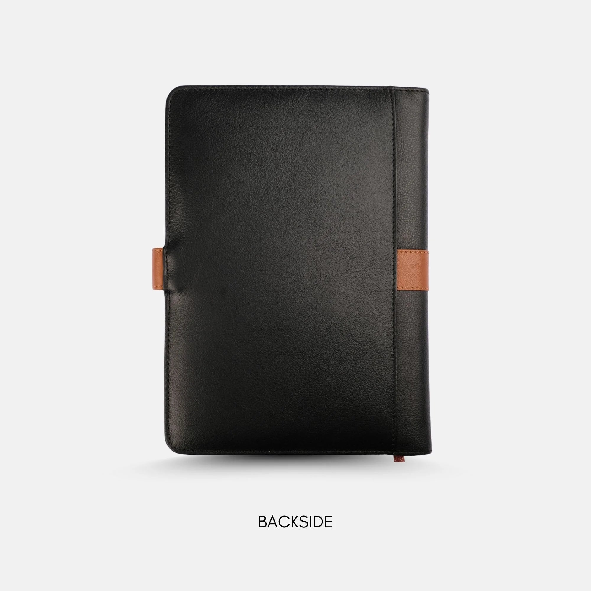 Black and Tan Leather Journal