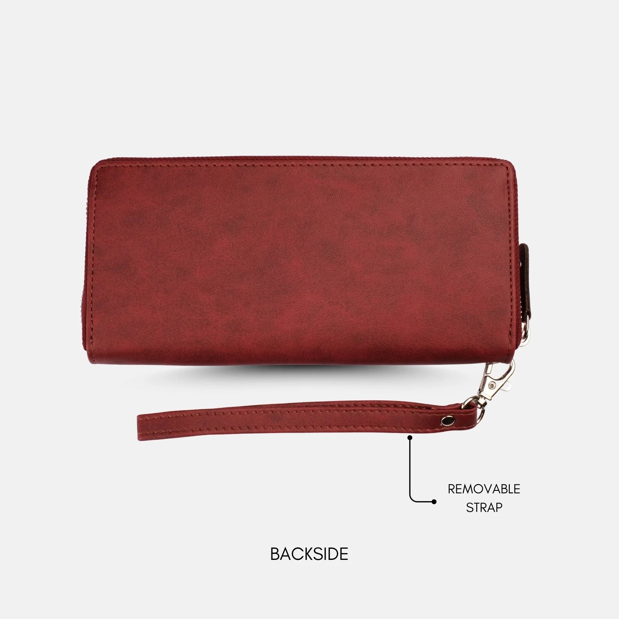 Femme Cherry Red Clutch