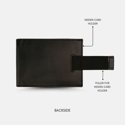 Minimalist Money Clip Cardholder Black