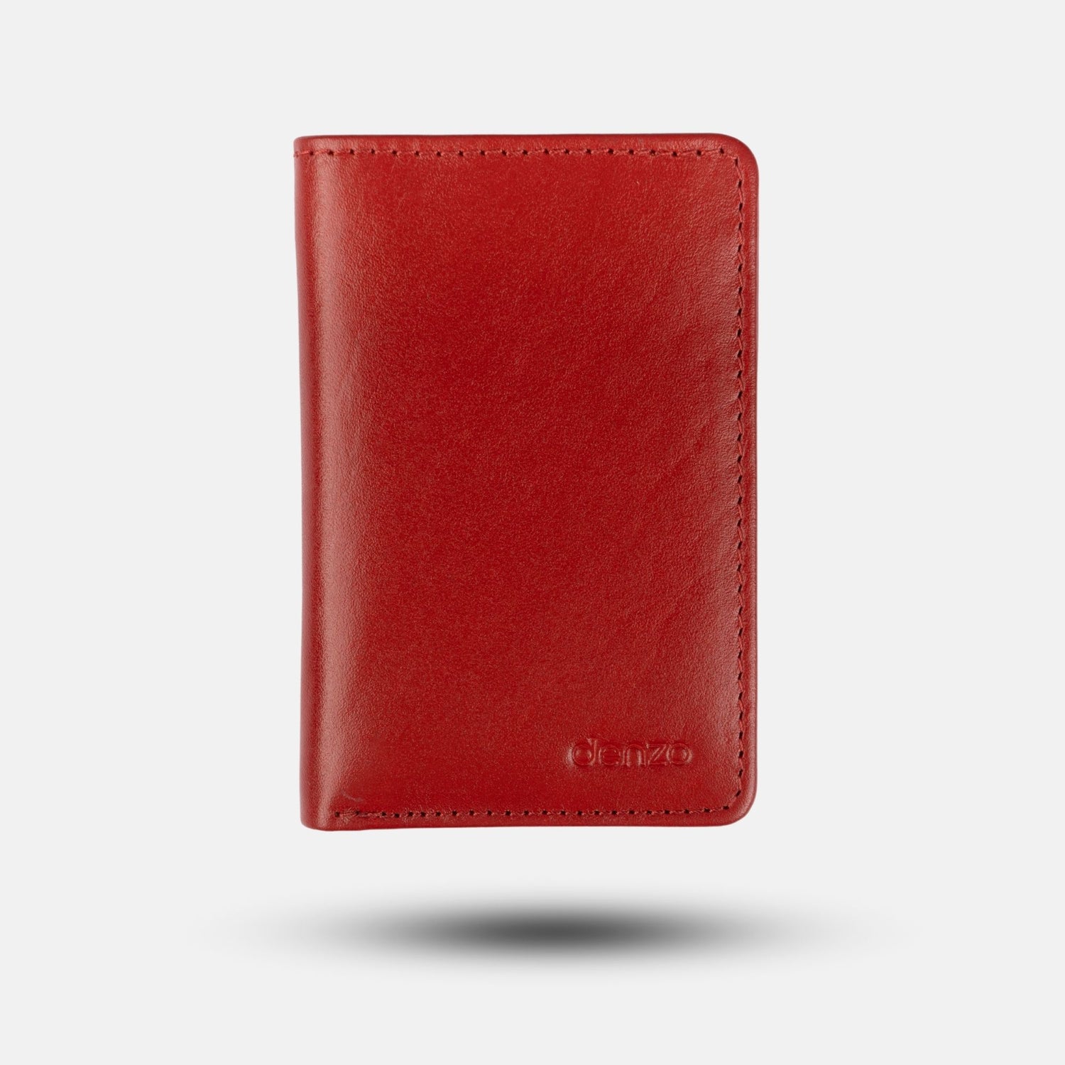 Crowned Leather Card Holder