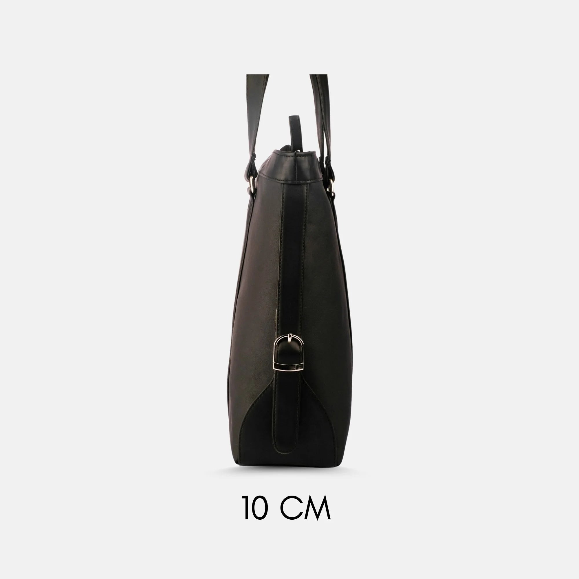 LadyBoss Black Office Tote Bag