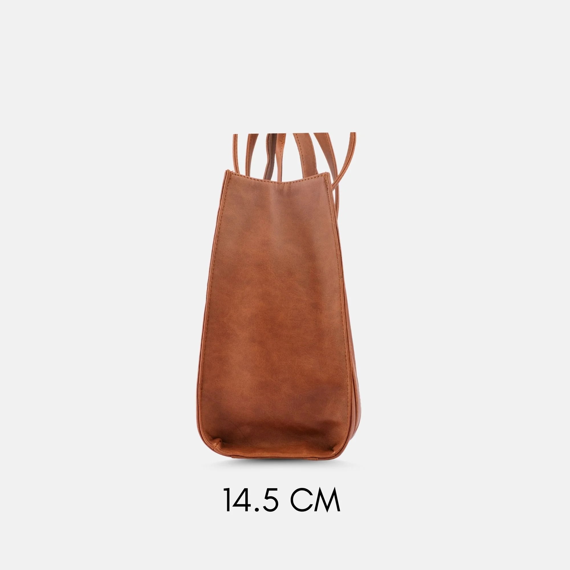 Lady Leader Tote Bag Tan