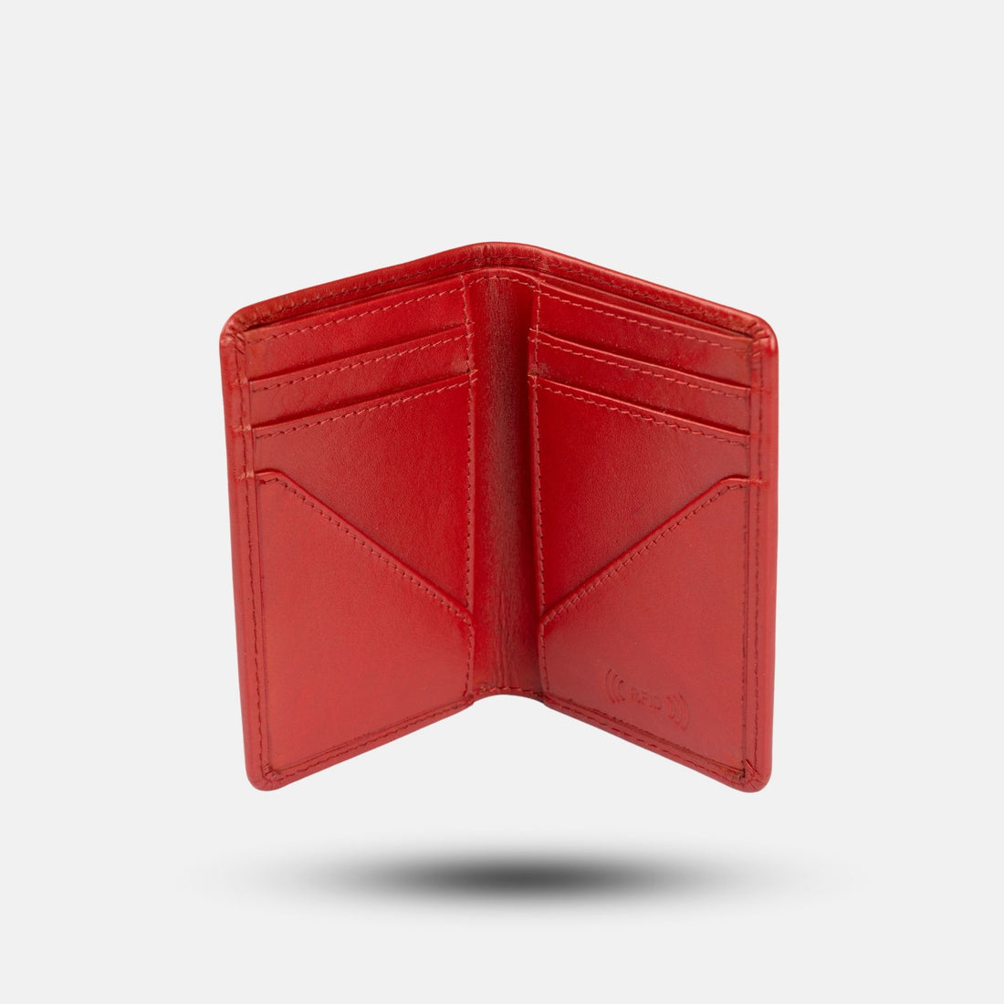 Crowned Leather Card Holder