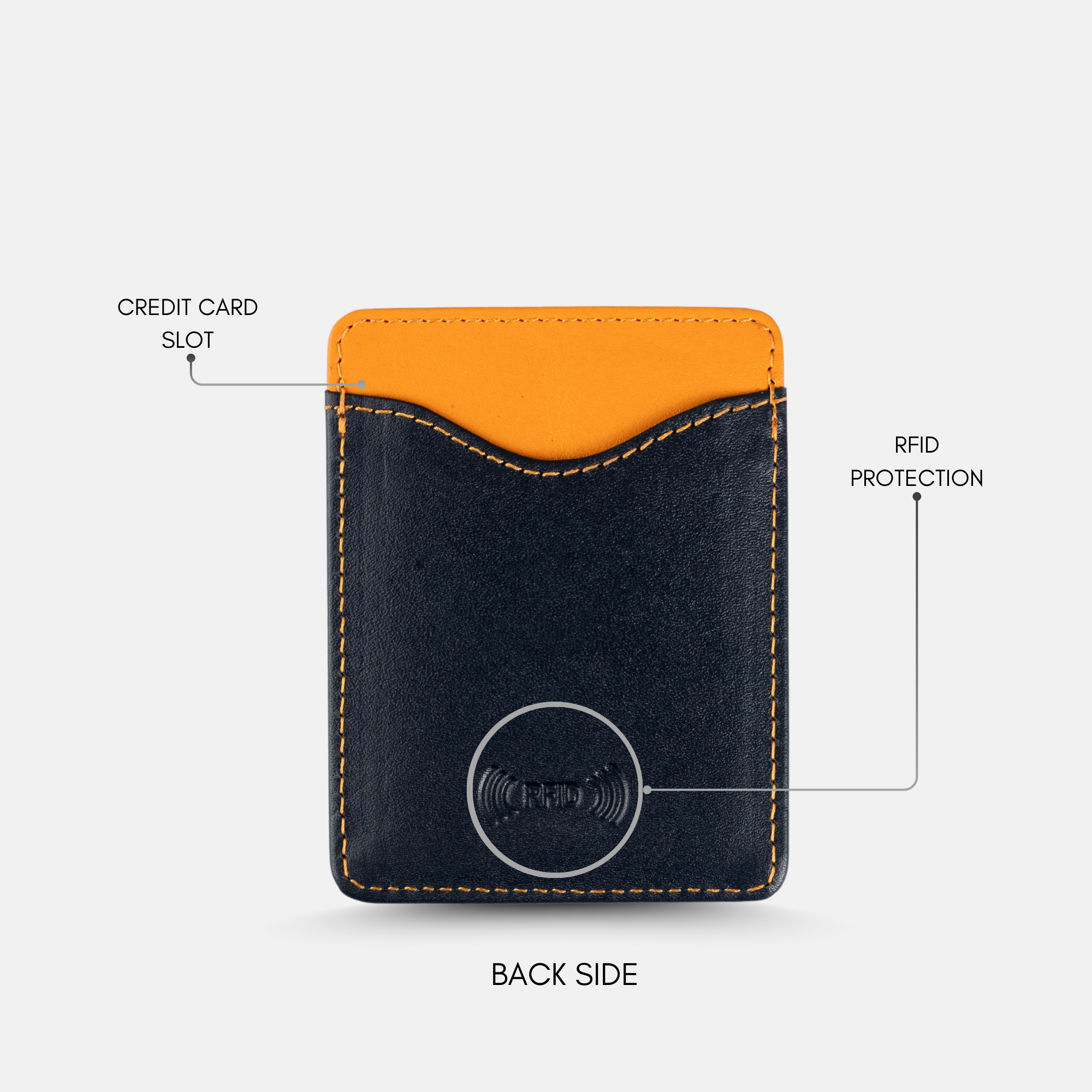 Slim Lux Leather Card Holder