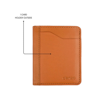 Signature Bifold Card Organizer Tan