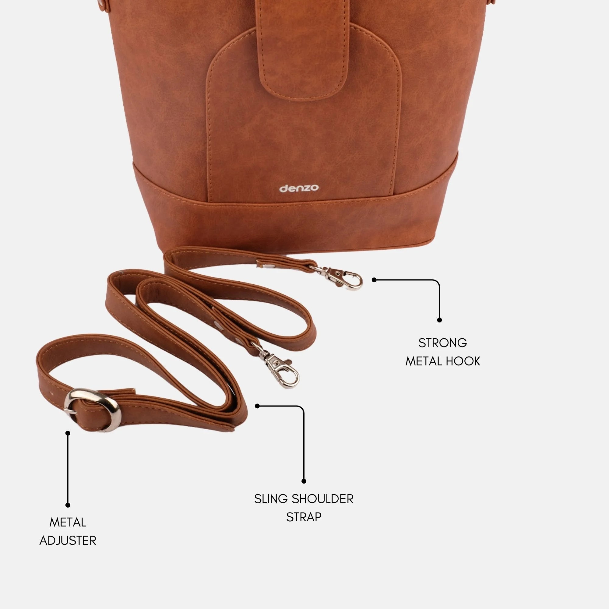 Classic Chic Sling Bag Tan