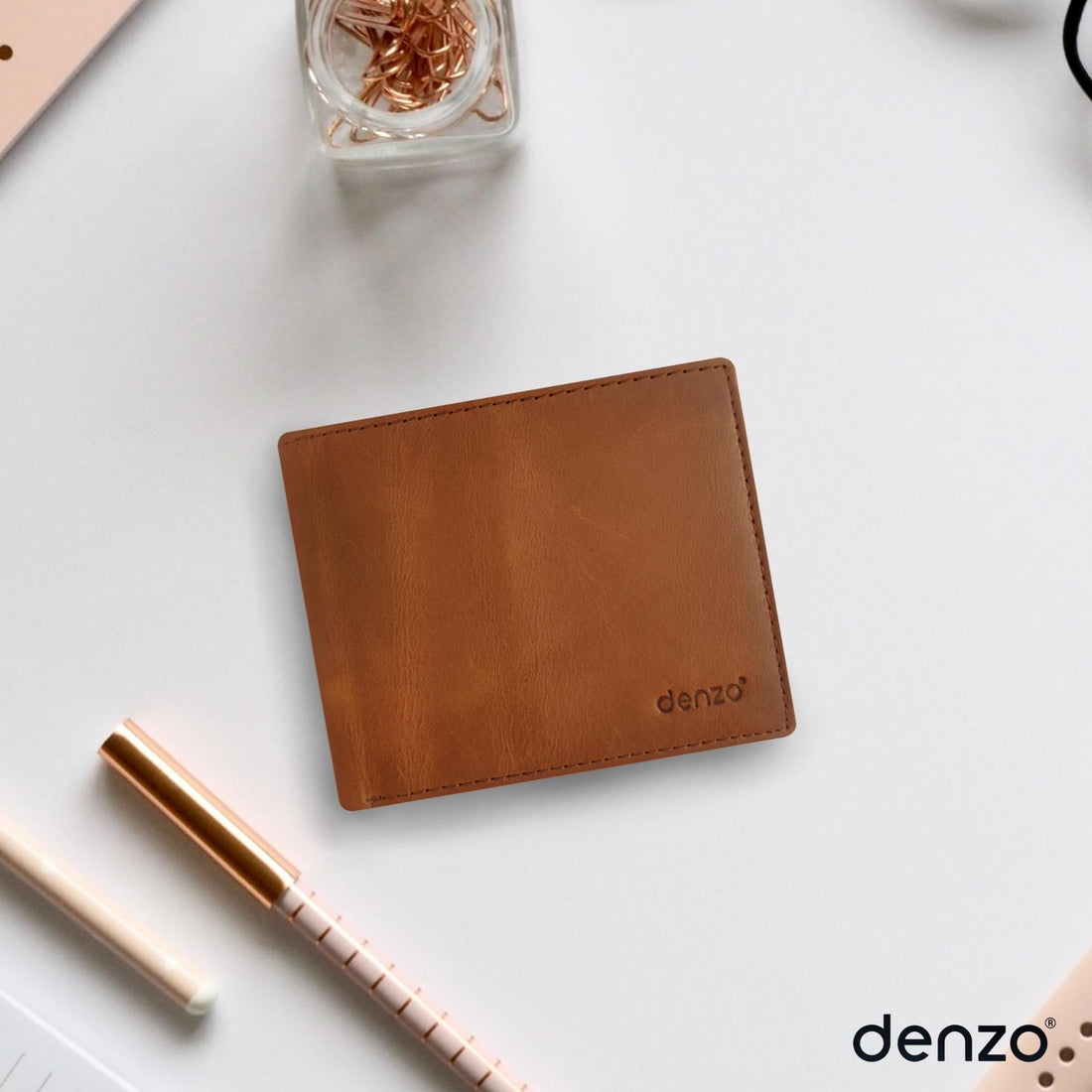 ClassicFold Tan Wallet