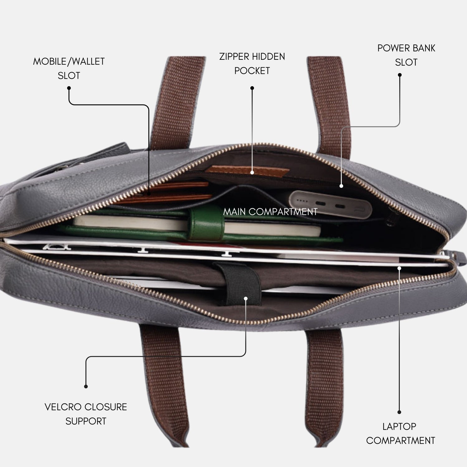 Executive Elegance Laptop Bag