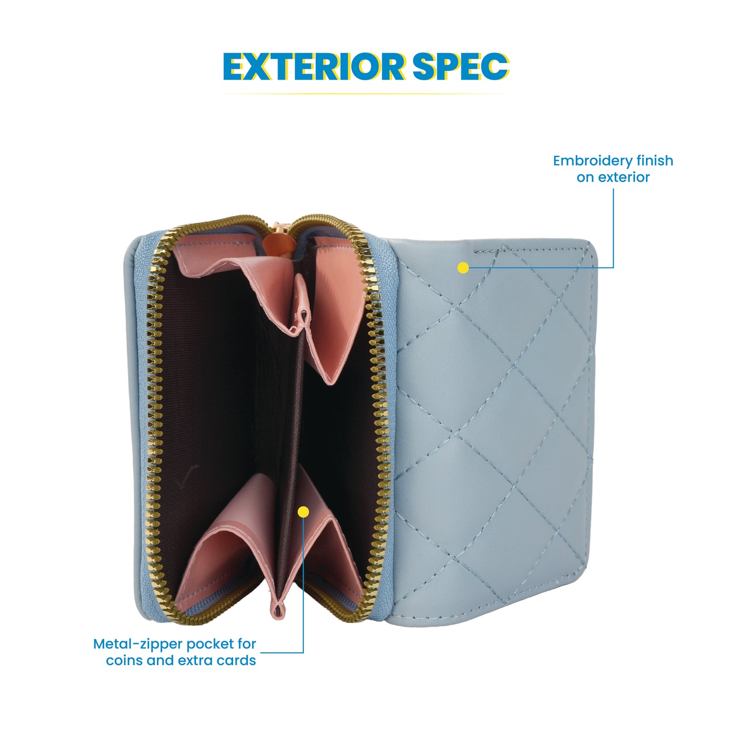 Quilt Noir Wallet