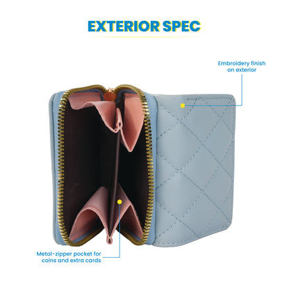 Quilt Noir Wallet