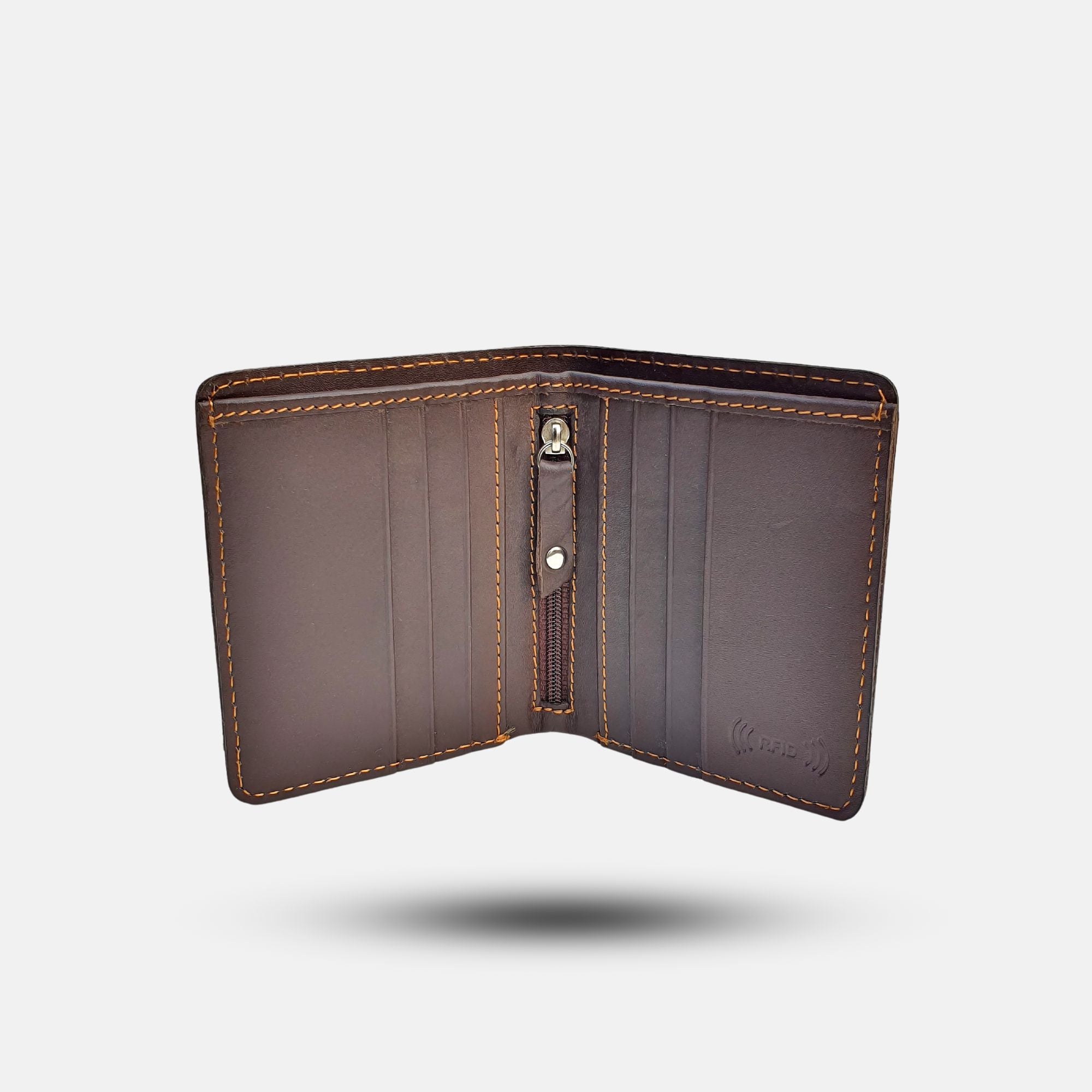 Timeless Brown Bi-Fold Leather Wallet