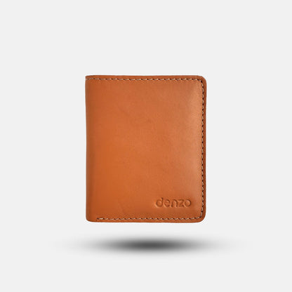 Timeless Tan Bi-Fold Leather Wallet