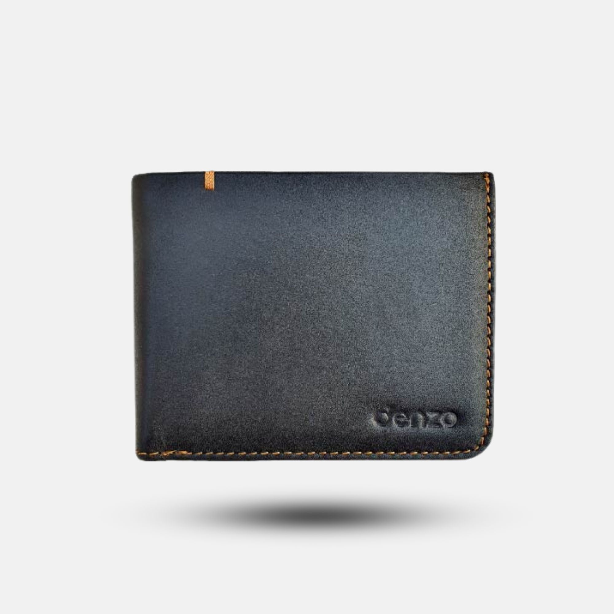 TwinShade Leather Wallet  Black &amp; Tan