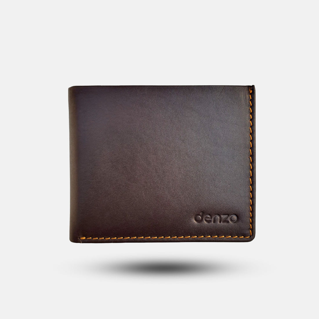 Coffee Brown Flap Leather Wallet