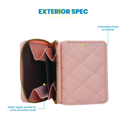 Quilt Noir Wallet