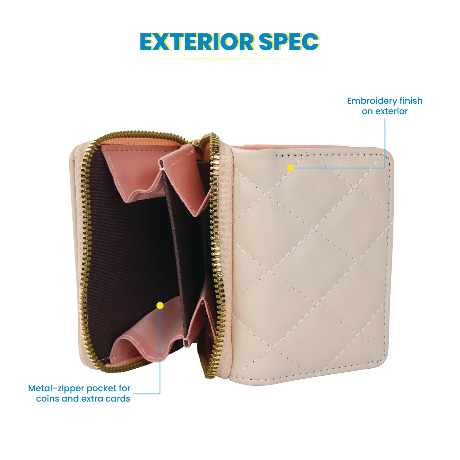 Quilt Noir Wallet