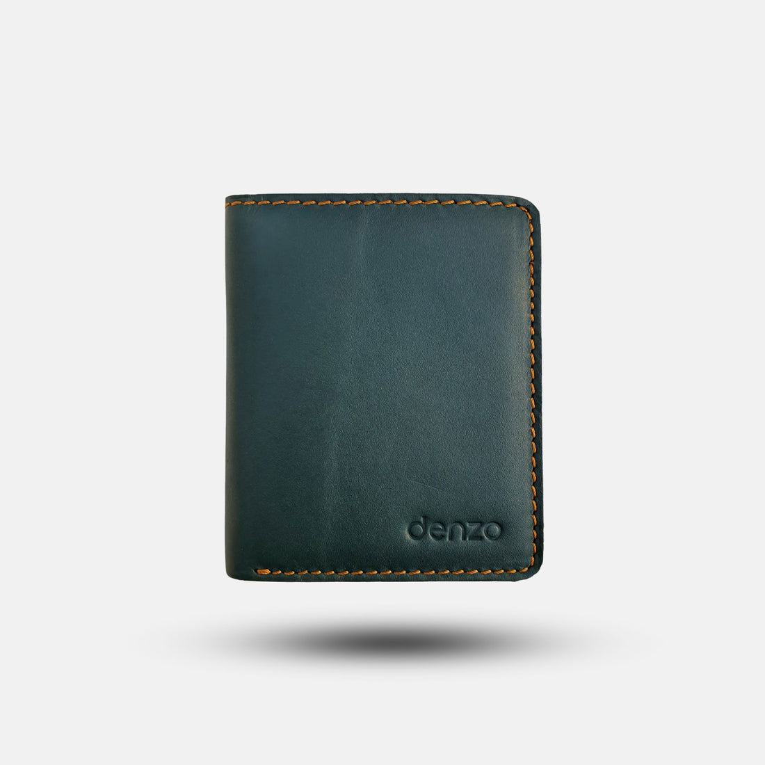 Timeless Green Bi-Fold Leather Wallet with RFID Protection I DENZO