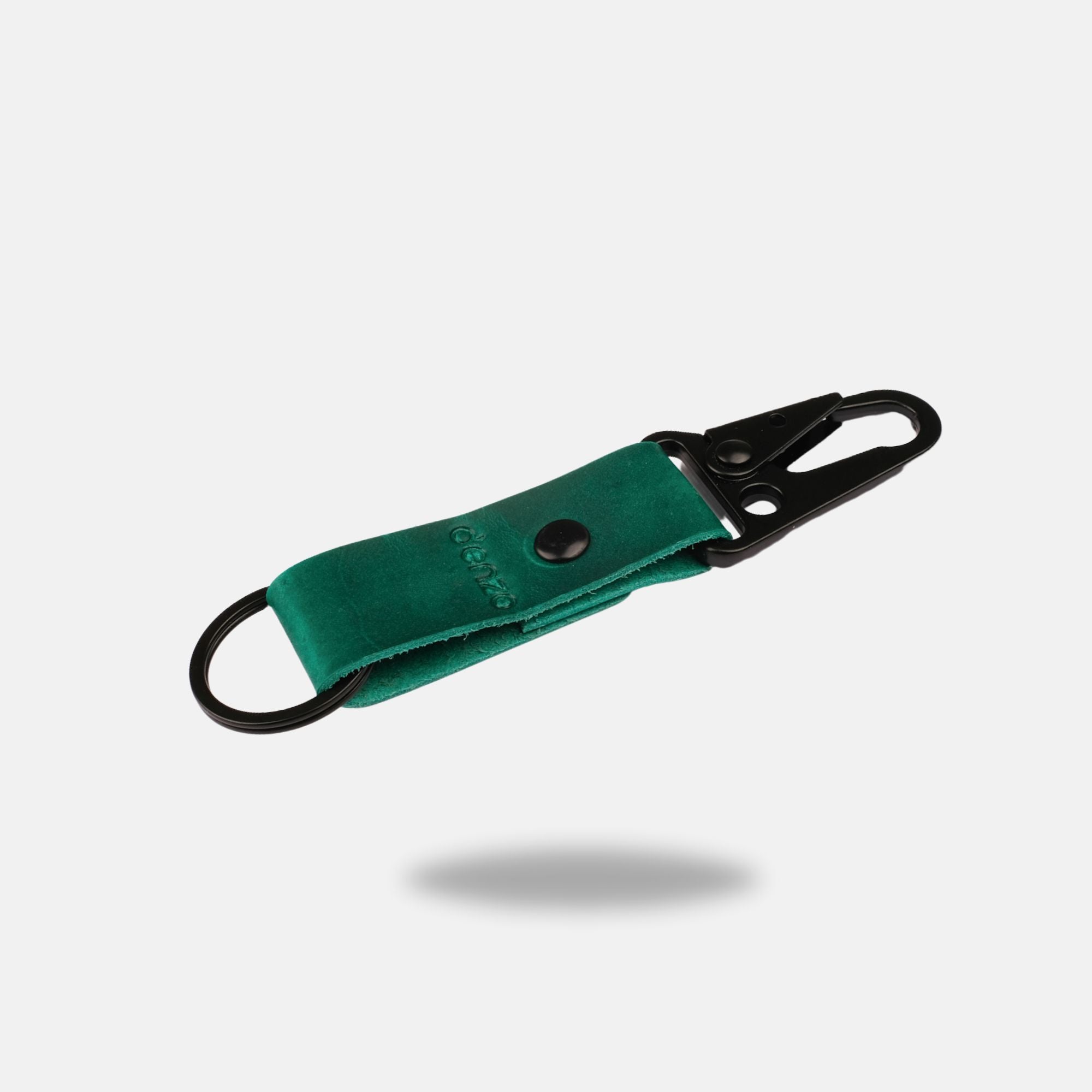 CruiserClip Leather Key Chain - Green