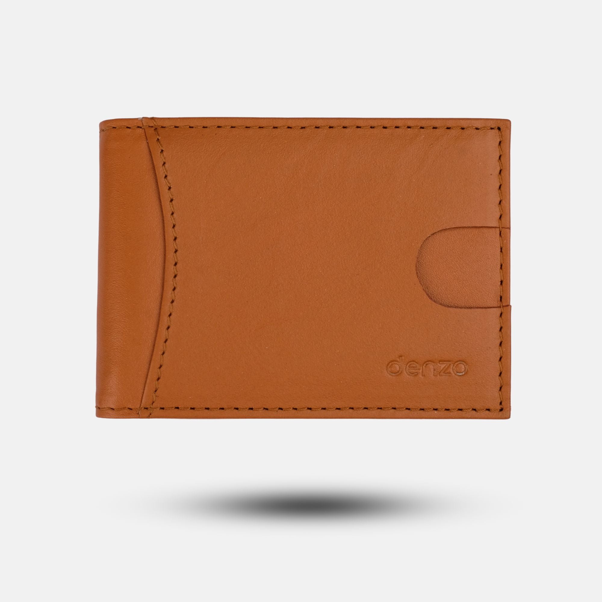 Minimalist Money Clip Cardholder Tan